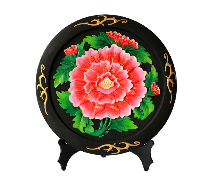 出水芙蓉红